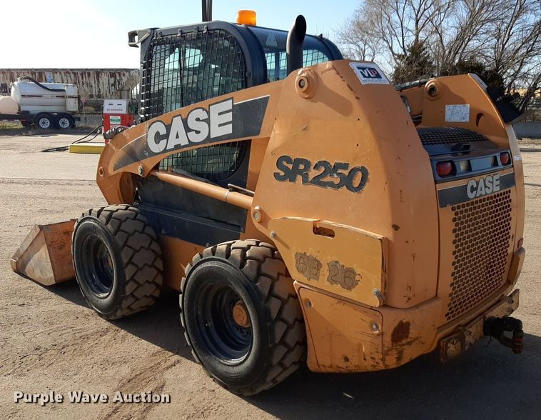 image for item DV9844 2011 Case SR250 skid steer loader