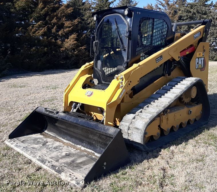 image for item DV9911 2023 Caterpillar 299D3 tracked skid steer loader