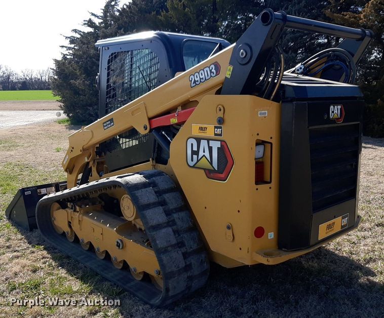 image for item DV9911 2023 Caterpillar 299D3 tracked skid steer loader