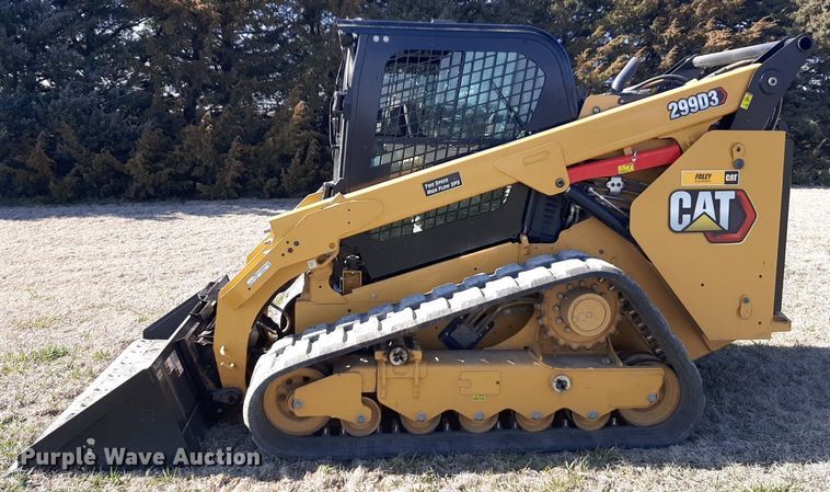 image for item DV9911 2023 Caterpillar 299D3 tracked skid steer loader