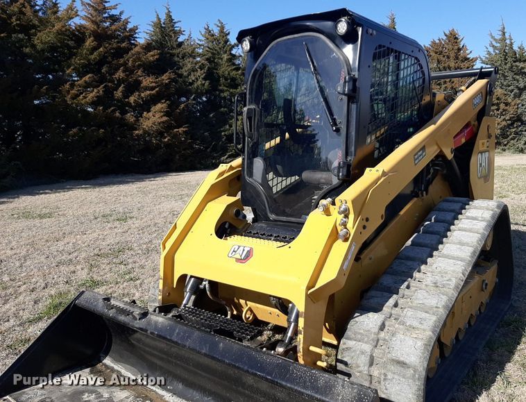 image for item DV9911 2023 Caterpillar 299D3 tracked skid steer loader