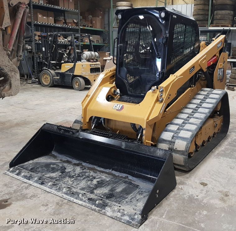 image for item DV9911 2023 Caterpillar 299D3 tracked skid steer loader