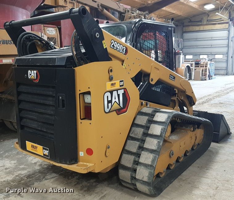 image for item DV9911 2023 Caterpillar 299D3 tracked skid steer loader