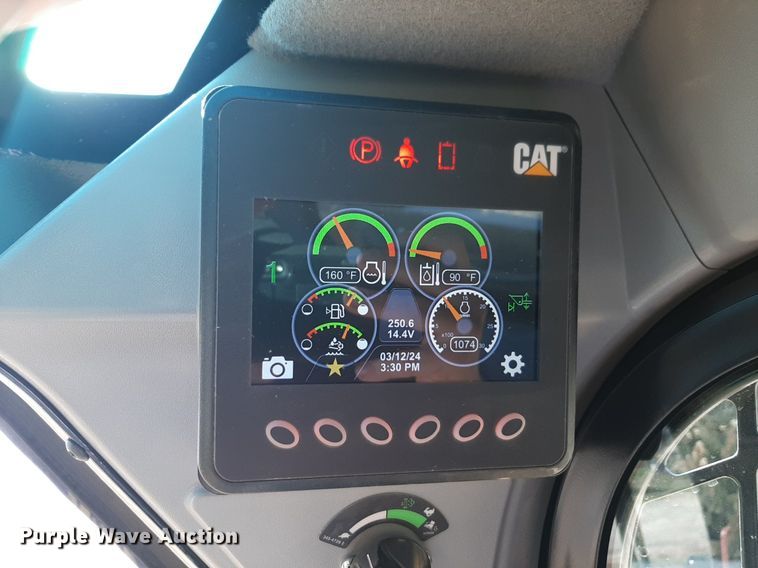 image for item DV9911 2023 Caterpillar 299D3 tracked skid steer loader