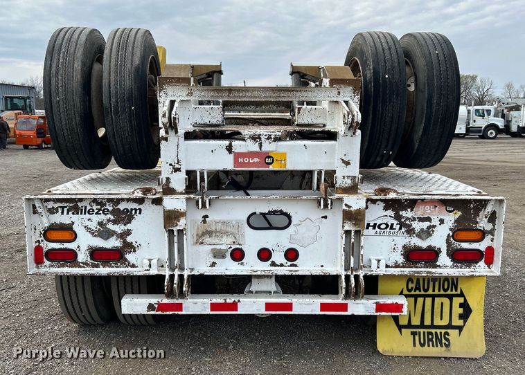 image for item EG1260 2010 Trail-Eze TE110DGWS lowboy equipment trailer