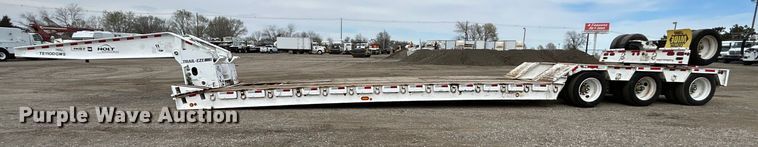 image for item EG1260 2010 Trail-Eze TE110DGWS lowboy equipment trailer