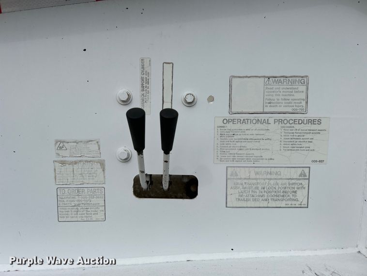 image for item EG1260 2010 Trail-Eze TE110DGWS lowboy equipment trailer