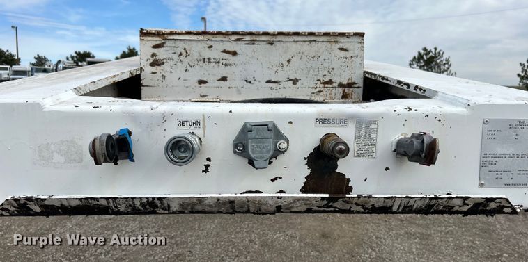 image for item EG1260 2010 Trail-Eze TE110DGWS lowboy equipment trailer