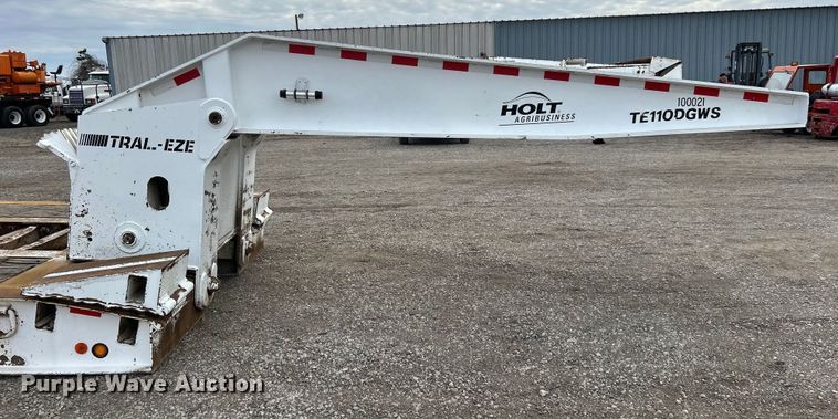 image for item EG1260 2010 Trail-Eze TE110DGWS lowboy equipment trailer
