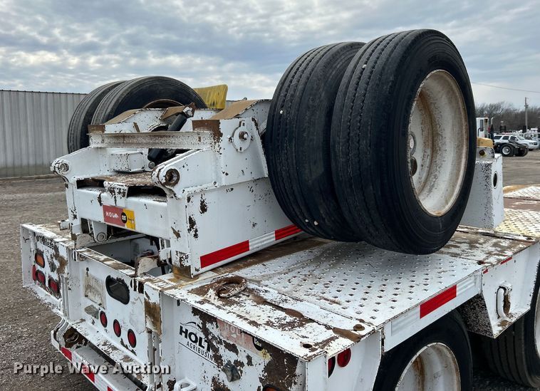 image for item EG1260 2010 Trail-Eze TE110DGWS lowboy equipment trailer