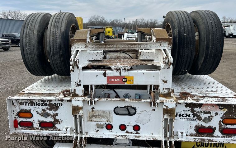 image for item EG1260 2010 Trail-Eze TE110DGWS lowboy equipment trailer