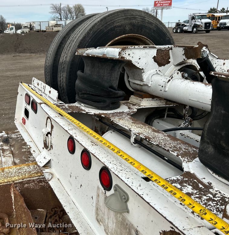 image for item EG1260 2010 Trail-Eze TE110DGWS lowboy equipment trailer