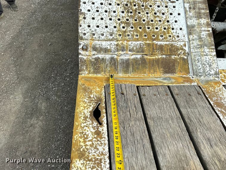 image for item EG1260 2010 Trail-Eze TE110DGWS lowboy equipment trailer