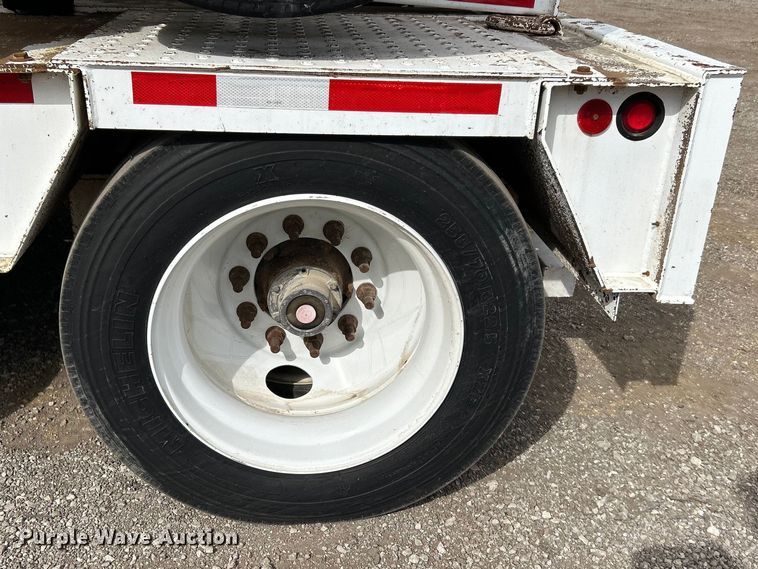 image for item EG1260 2010 Trail-Eze TE110DGWS lowboy equipment trailer