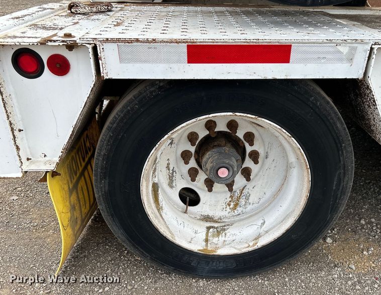 image for item EG1260 2010 Trail-Eze TE110DGWS lowboy equipment trailer