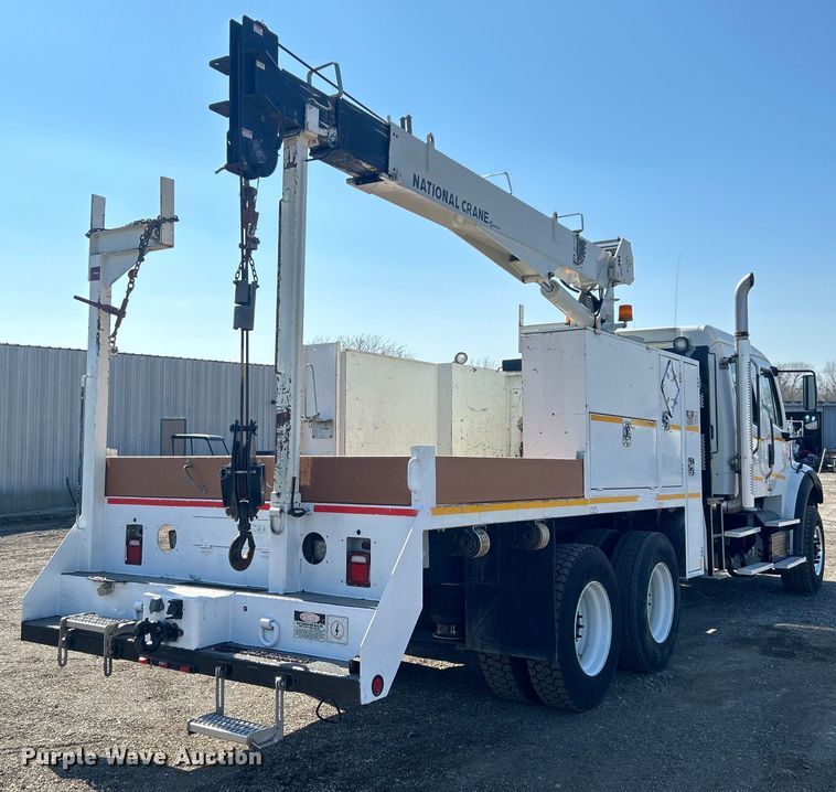 image for item EG1274 2012 Freightliner  M2 Business Class crane truck