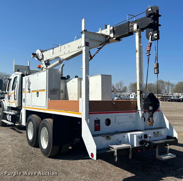 image for item EG1274 2012 Freightliner  M2 Business Class crane truck