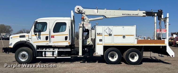 image for item EG1274 2012 Freightliner  M2 Business Class crane truck