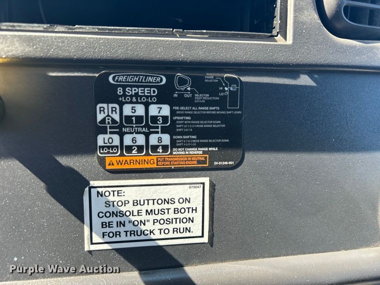 image for item EG1274 2012 Freightliner  M2 Business Class crane truck