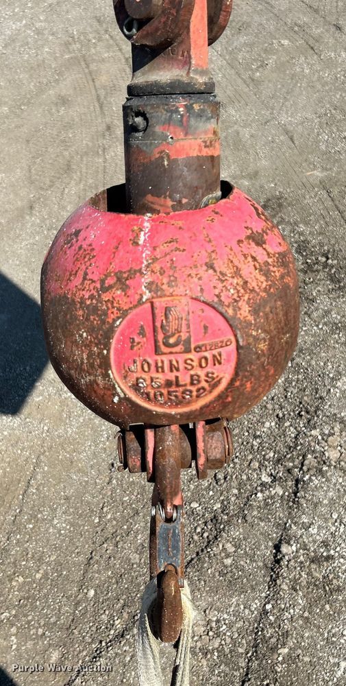 image for item EG1275 2003 Ford F750 Super Duty crane truck