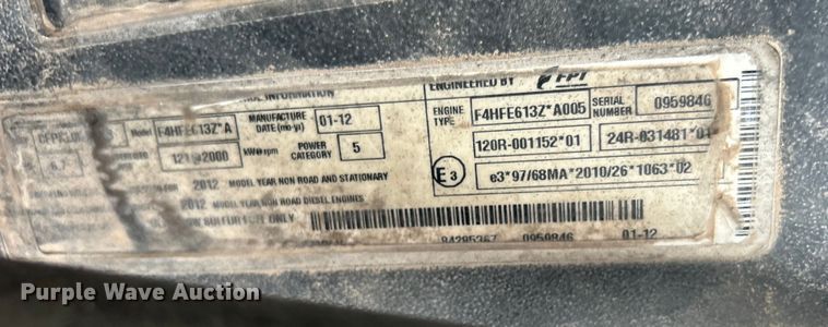 image for item EG1283 2012 Case 621F XR wheel loader