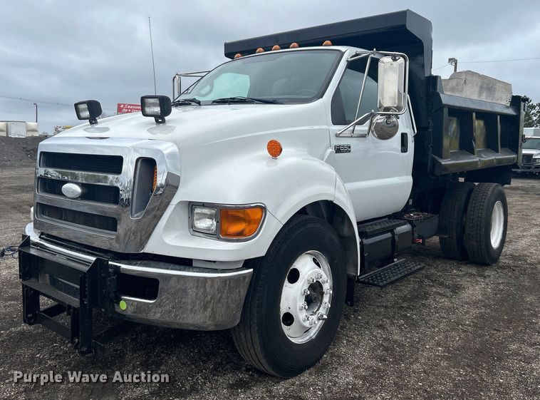 image for item EG1289 2008 Ford F650 Super Duty dump truck