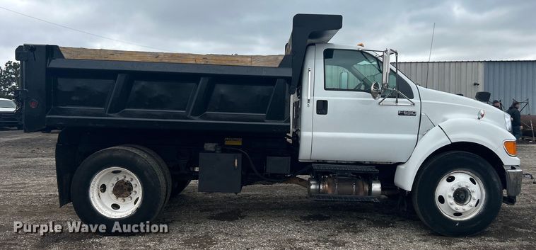 image for item EG1289 2008 Ford F650 Super Duty dump truck