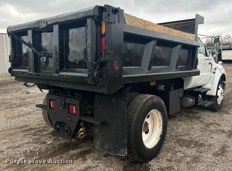 image for item EG1289 2008 Ford F650 Super Duty dump truck