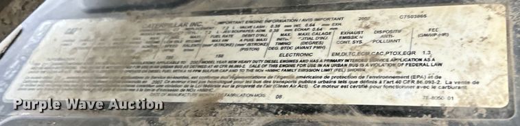 image for item EG1289 2008 Ford F650 Super Duty dump truck