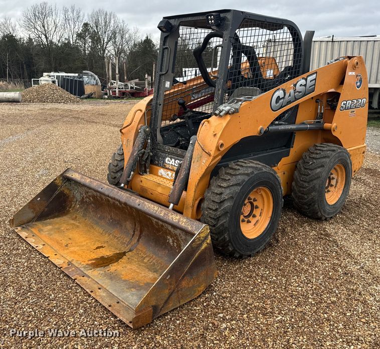 image for item EH6594 2012 Case SR220 skid steer loader