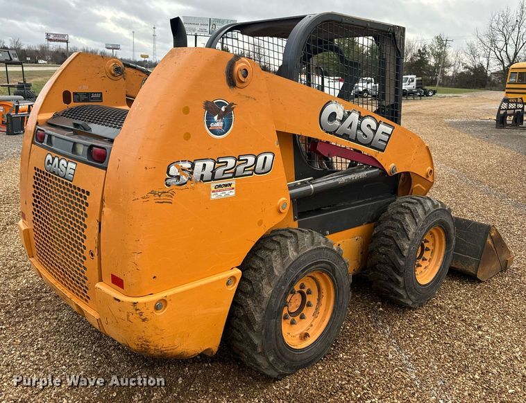 image for item EH6594 2012 Case SR220 skid steer loader