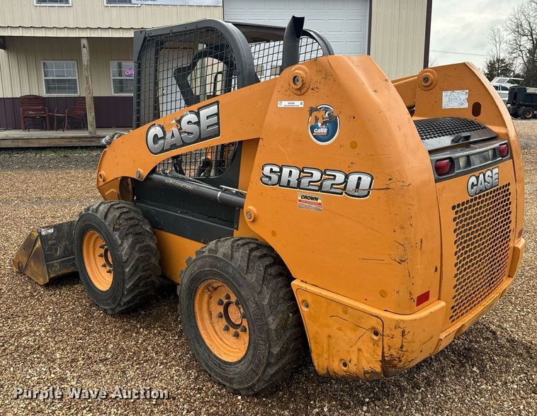 image for item EH6594 2012 Case SR220 skid steer loader