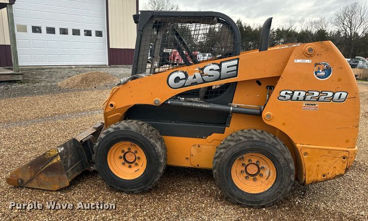 image for item EH6594 2012 Case SR220 skid steer loader