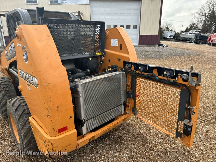 image for item EH6594 2012 Case SR220 skid steer loader