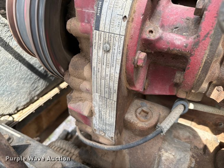 image for item EJ0318 1976 International  Transtar 4300 dump truck