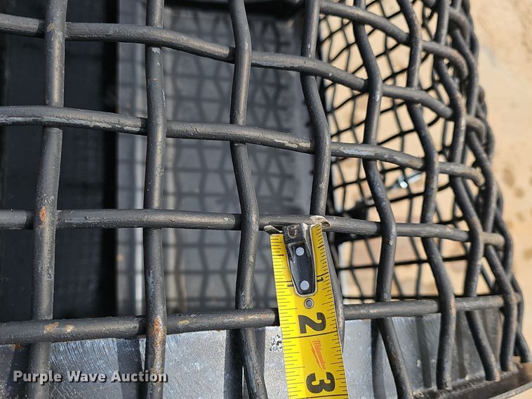 image for item EJ5986 2022 Flip Screen  S-45 skid steer screen bucket