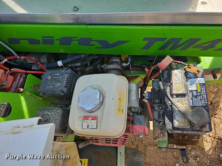 image for item EJ5990 2020 Nifty TM42T boom lift