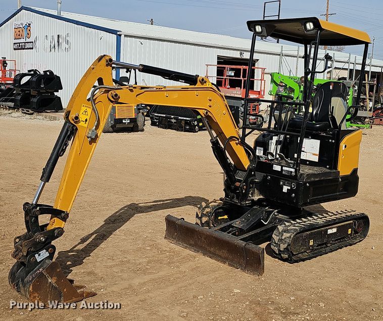 image for item EJ5991 2021 Sany SY16C mini excavator