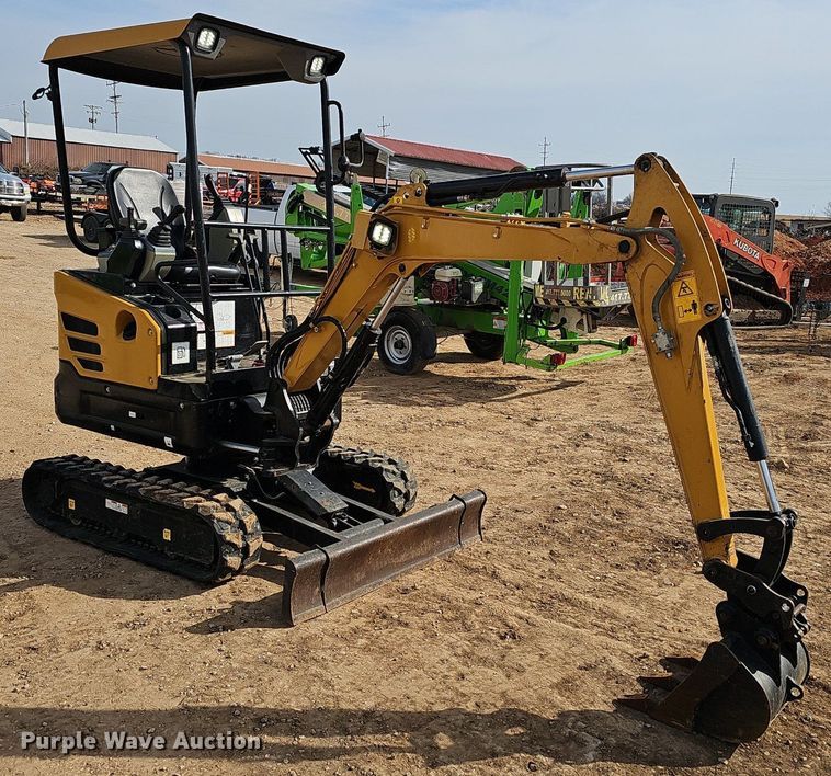 image for item EJ5991 2021 Sany SY16C mini excavator