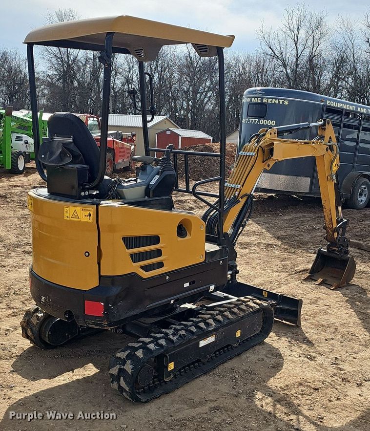 image for item EJ5991 2021 Sany SY16C mini excavator