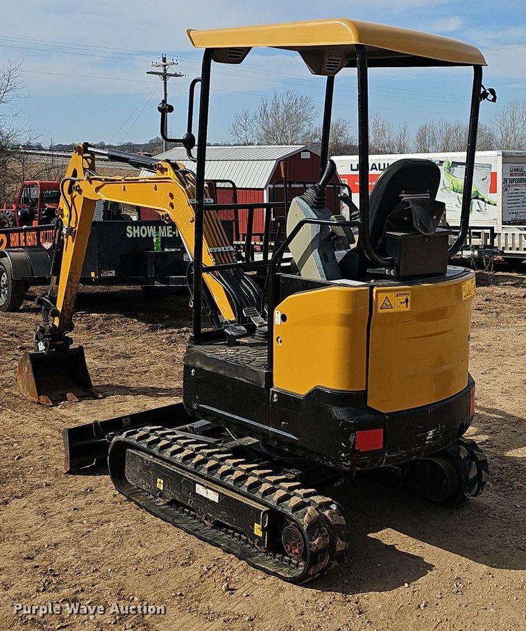 image for item EJ5991 2021 Sany SY16C mini excavator