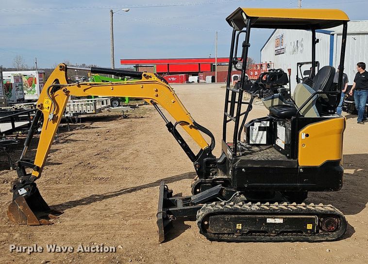 image for item EJ5991 2021 Sany SY16C mini excavator