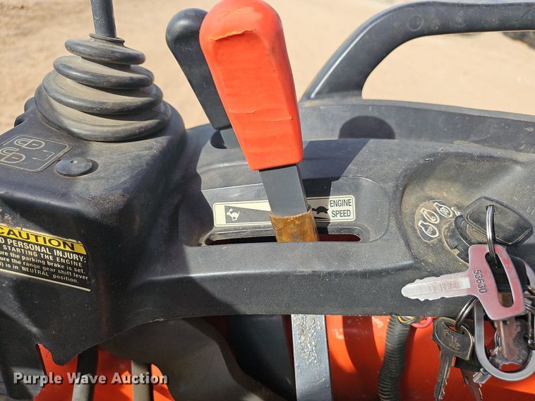 image for item EJ5992 2017 Kubota    B26 backhoe