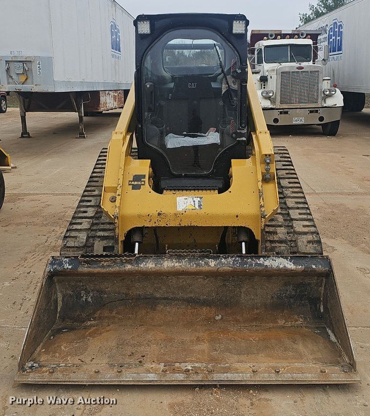 image for item EJ6100 2019 Caterpillar 299D2 tracked skid steer loader