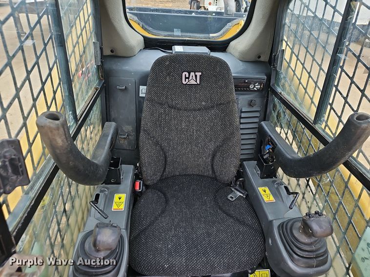 image for item EJ6100 2019 Caterpillar 299D2 tracked skid steer loader