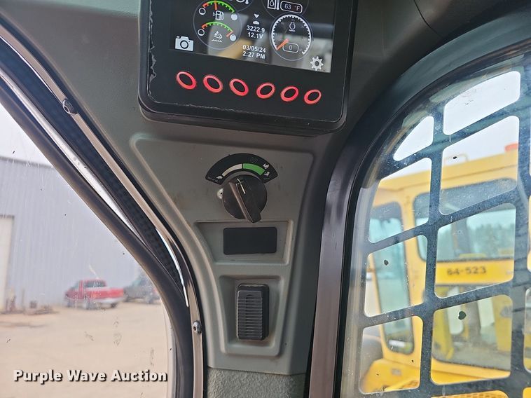 image for item EJ6100 2019 Caterpillar 299D2 tracked skid steer loader