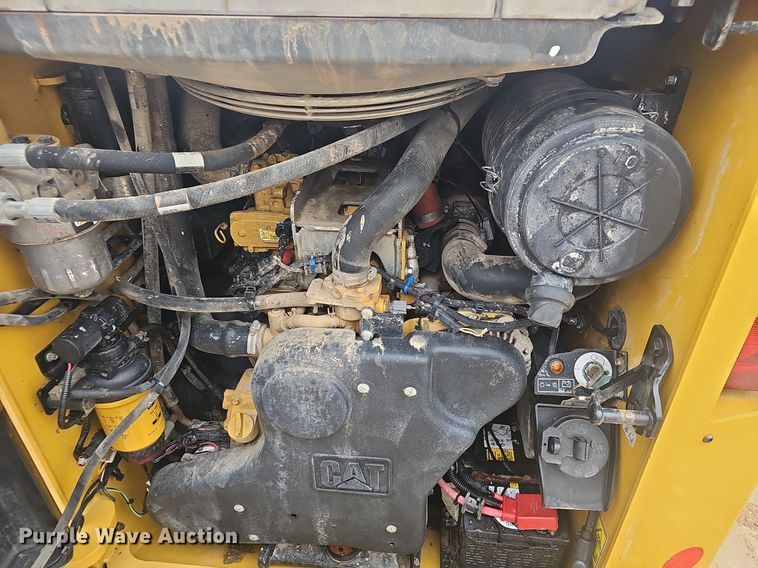 image for item EJ6100 2019 Caterpillar 299D2 tracked skid steer loader