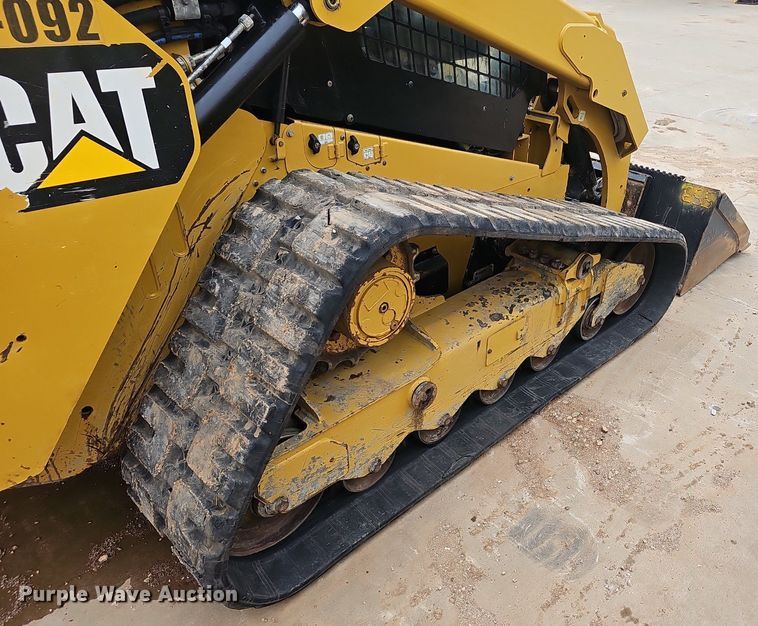 image for item EJ6100 2019 Caterpillar 299D2 tracked skid steer loader