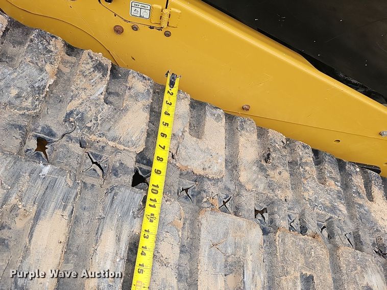 image for item EJ6100 2019 Caterpillar 299D2 tracked skid steer loader