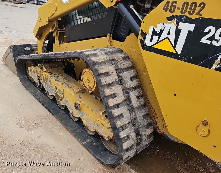 image for item EJ6100 2019 Caterpillar 299D2 tracked skid steer loader